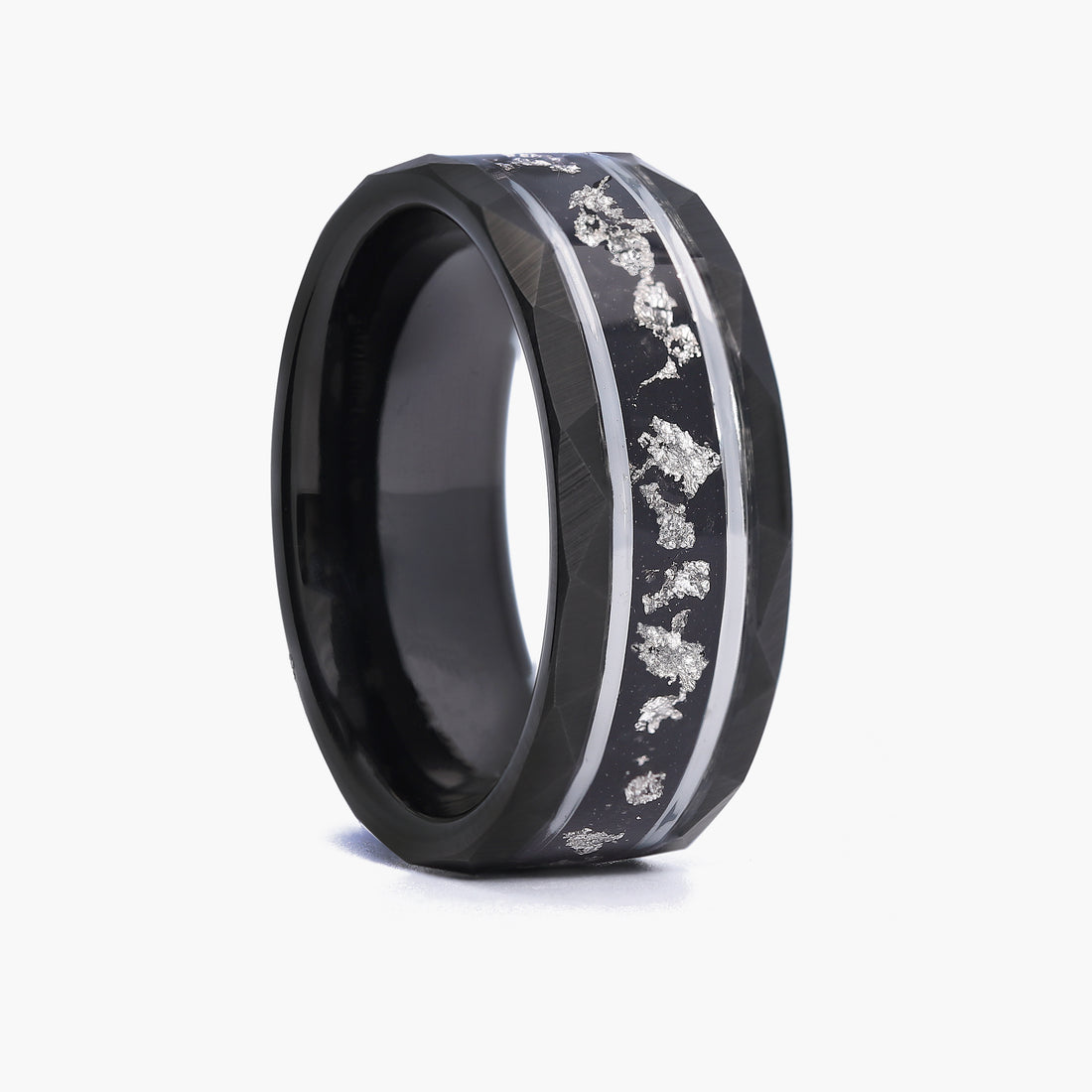 A sleek men's ring, perfect gift for any occasion