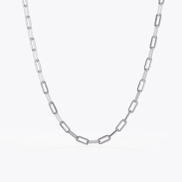 Paperclip chain for women by Berradas jewelry