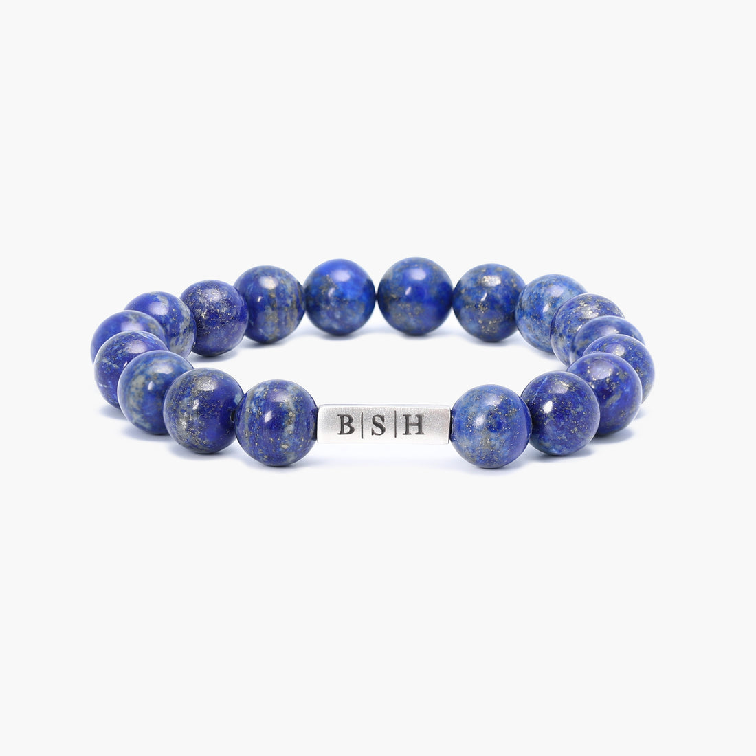 Lapis Lazuli Bracelet for Men with Custom Names