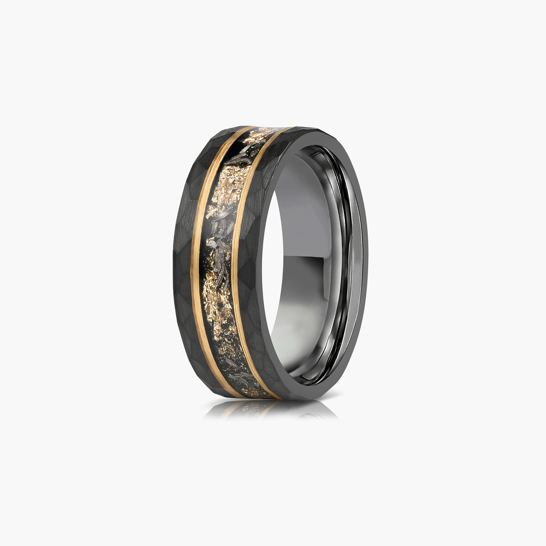 Classic Gold Tungsten Wedding Band for Men – Ideal Gift