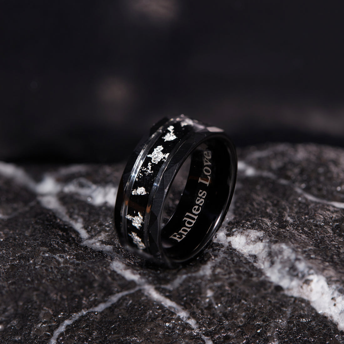 A promise ring for men, symbolizing love and commitment