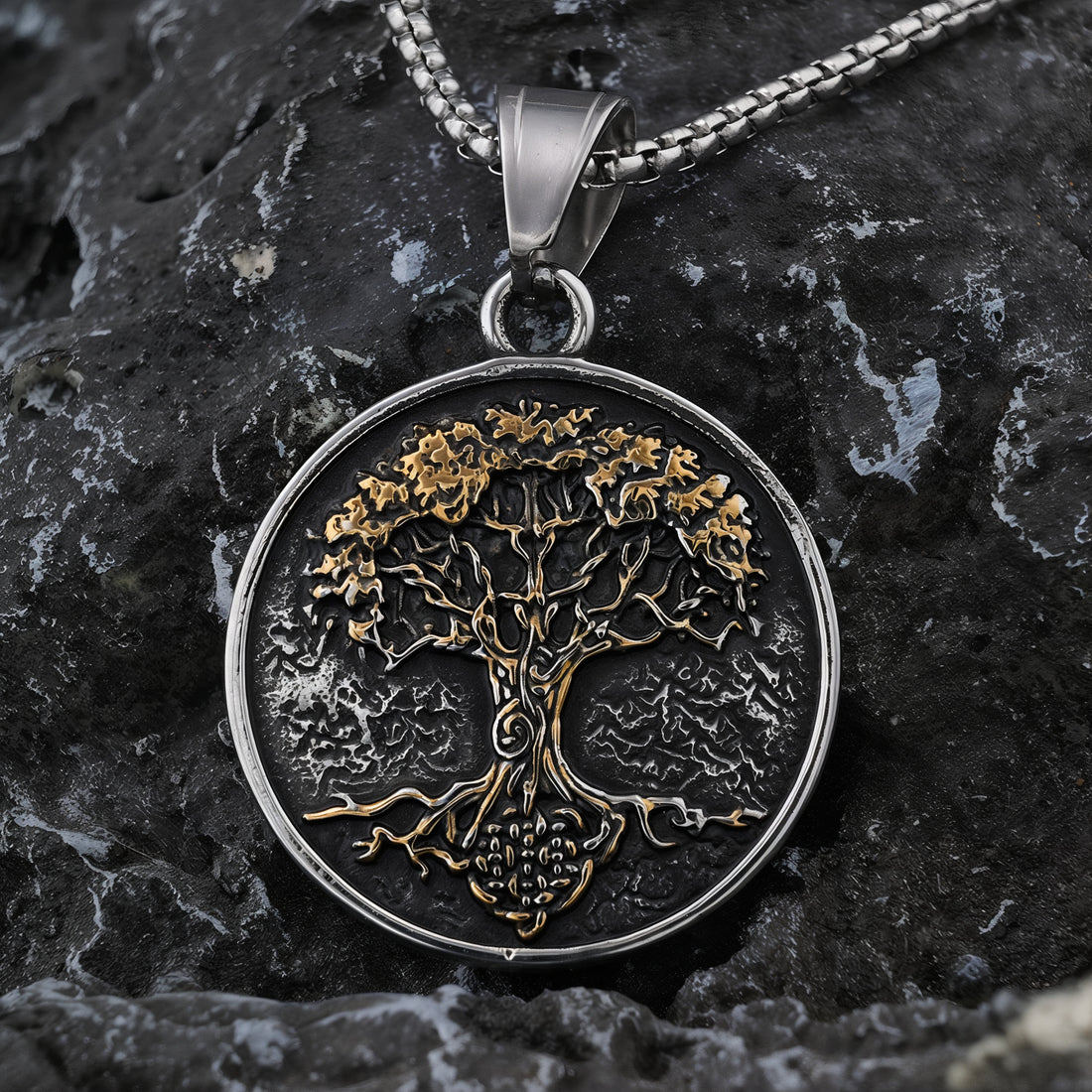 tree of life necklace for men