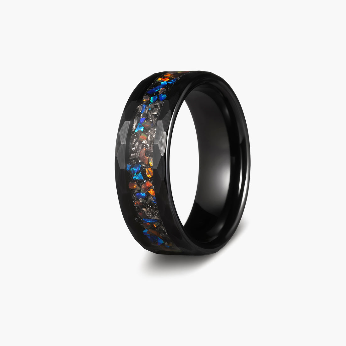 Custom Men’s Ring with Black Band