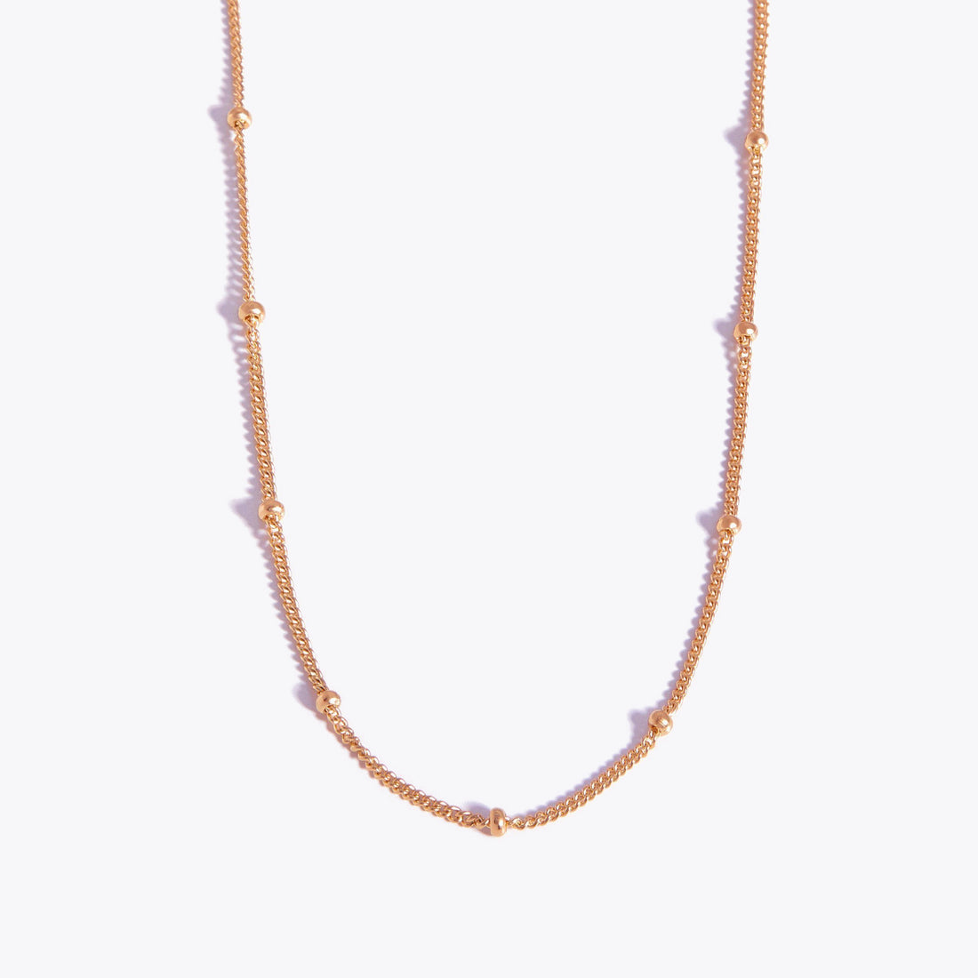 Beaded satellite chain Delicate curb chain Necklace with beads Jewelry chain Adjustable length chain Dainty satellite chain Versatile necklace chain Double-wrapped necklace Customizable jewelry Elegant chain design