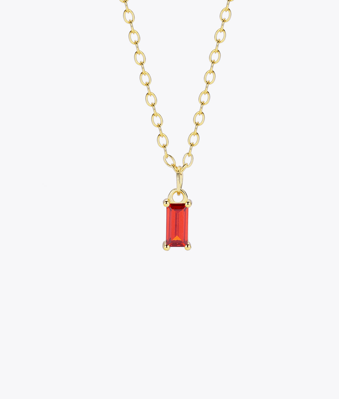 Simulated Gemstone necklaces