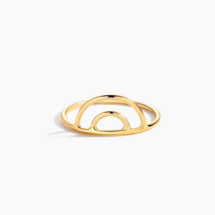 Darling Rainbow Ring - STACKING RING - GOLD RING