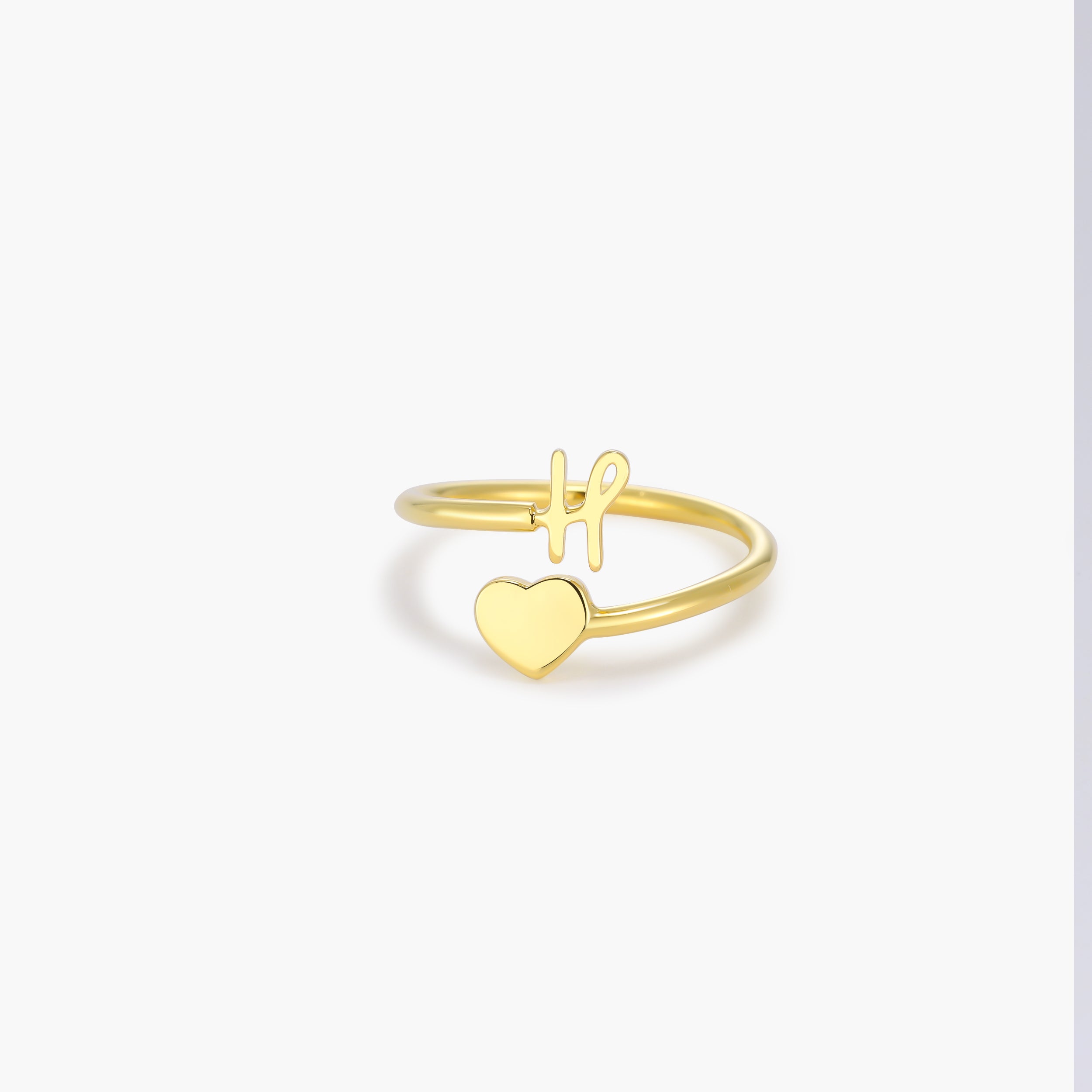 Custom Roman Numeral Ring – Baby Gold