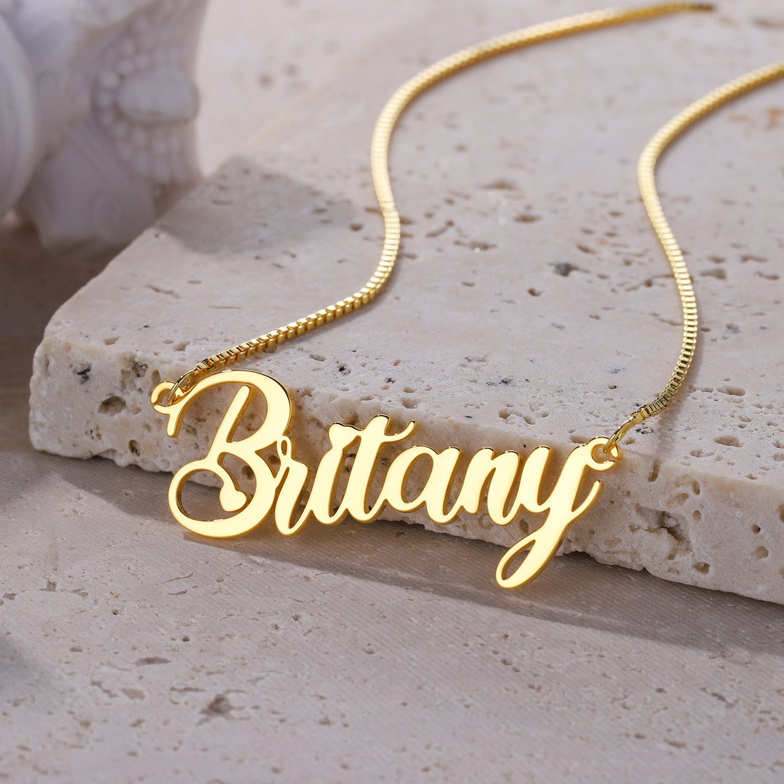 Cursive name necklace