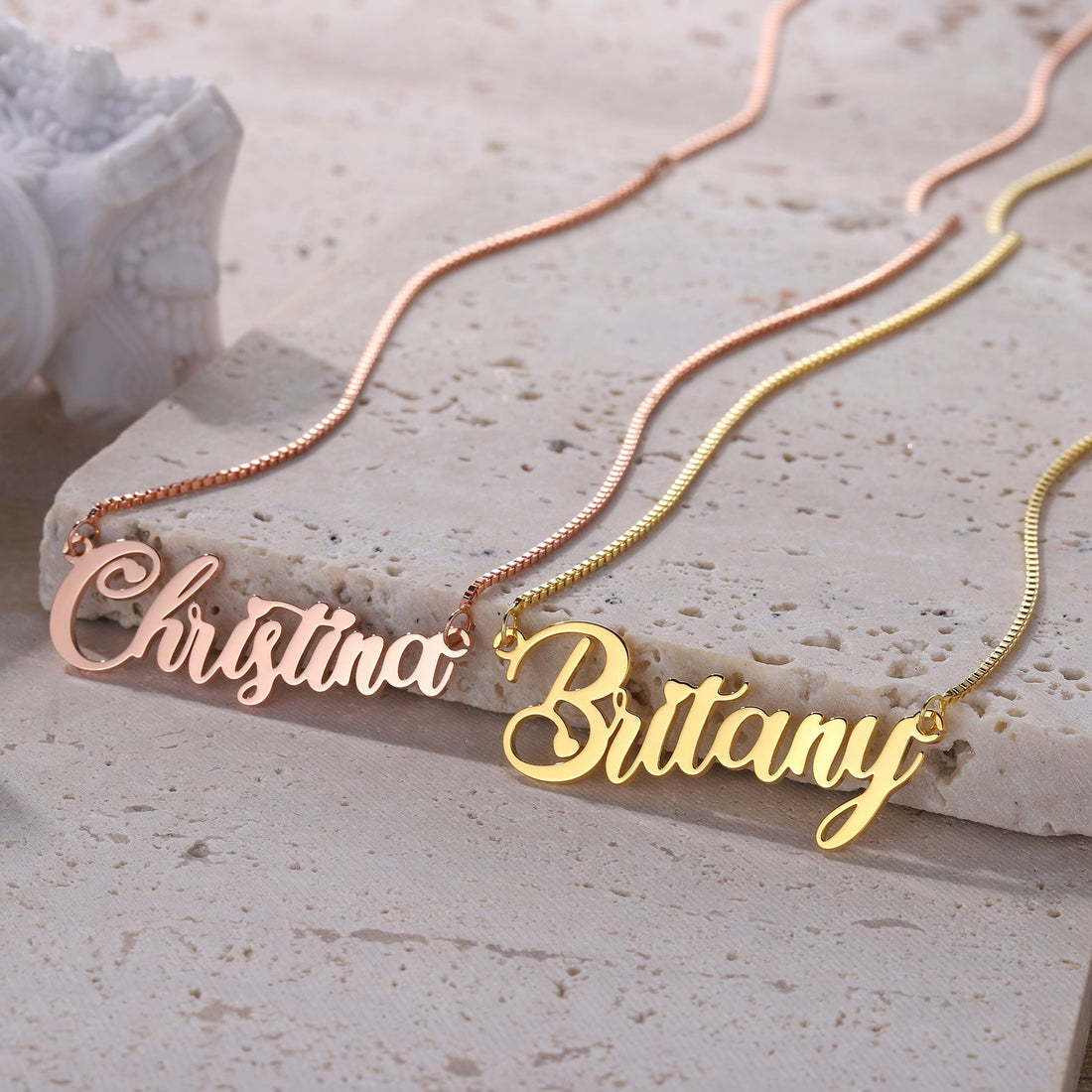 Cursive name necklace