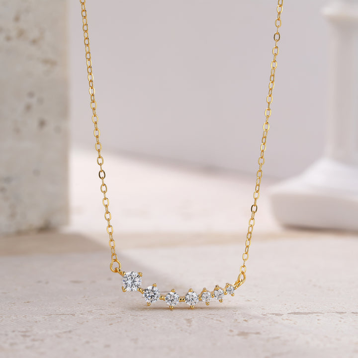 Dainty charm necklace