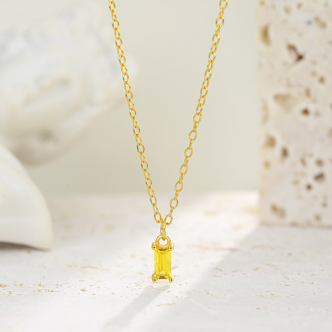 Simulated Gemstone necklaces