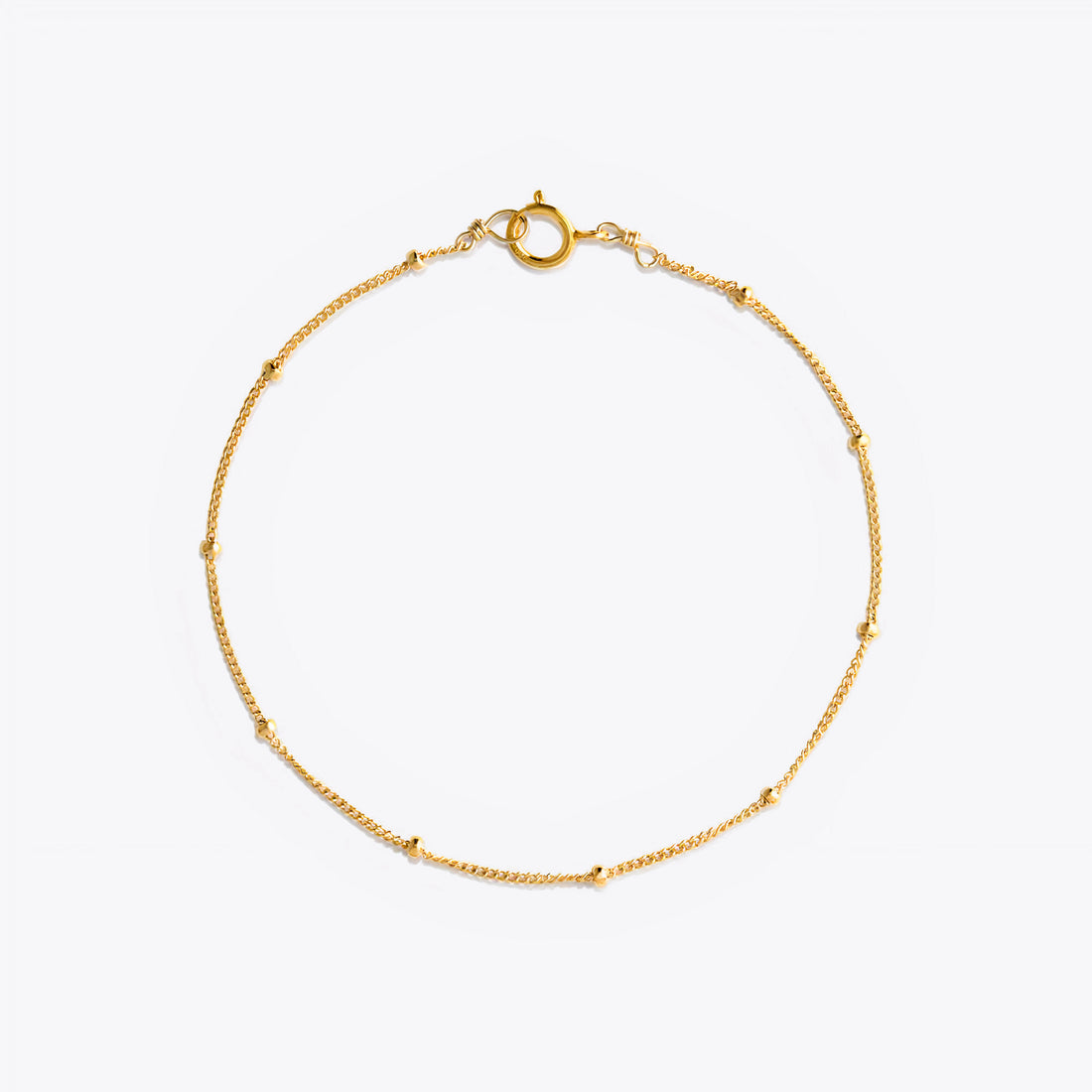 Dainty satellite bracelet