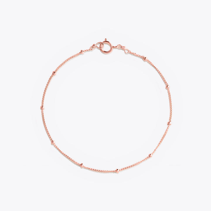 Dainty satellite bracelet