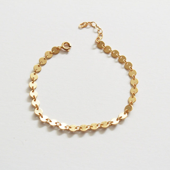 Coin bracelet for women