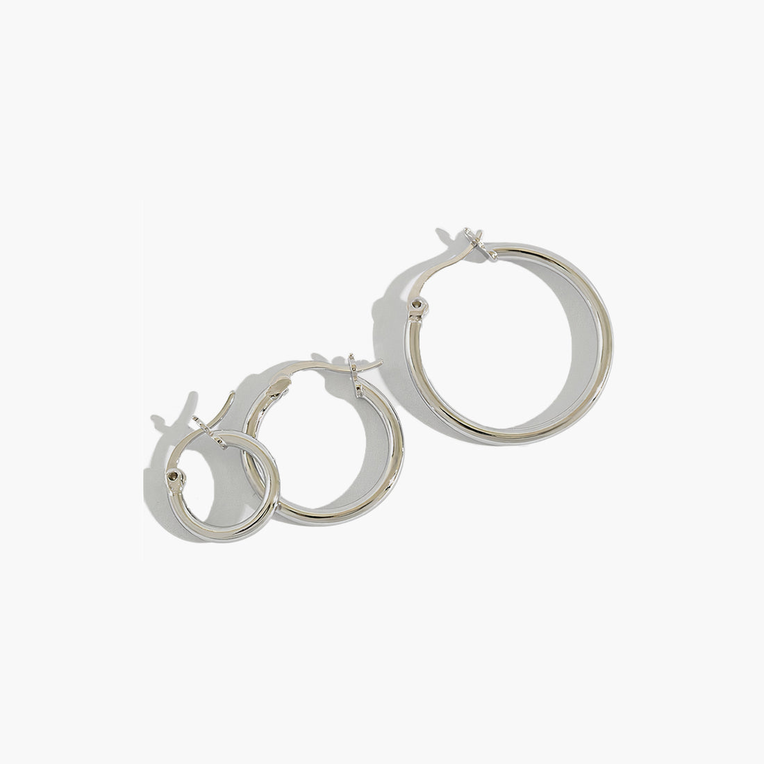 Eva Hoops - Silver