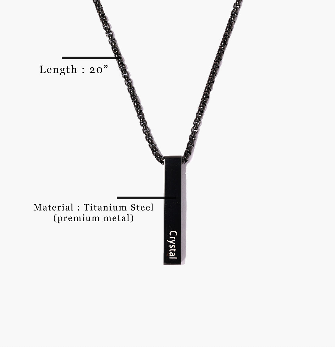 Personalized Bar Necklace