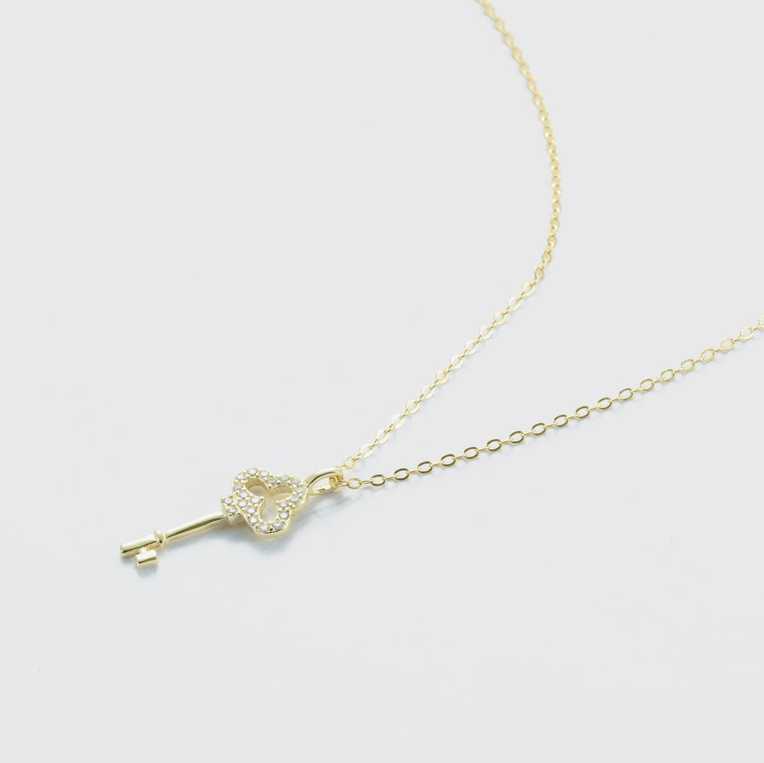 Trefoil Key Necklace