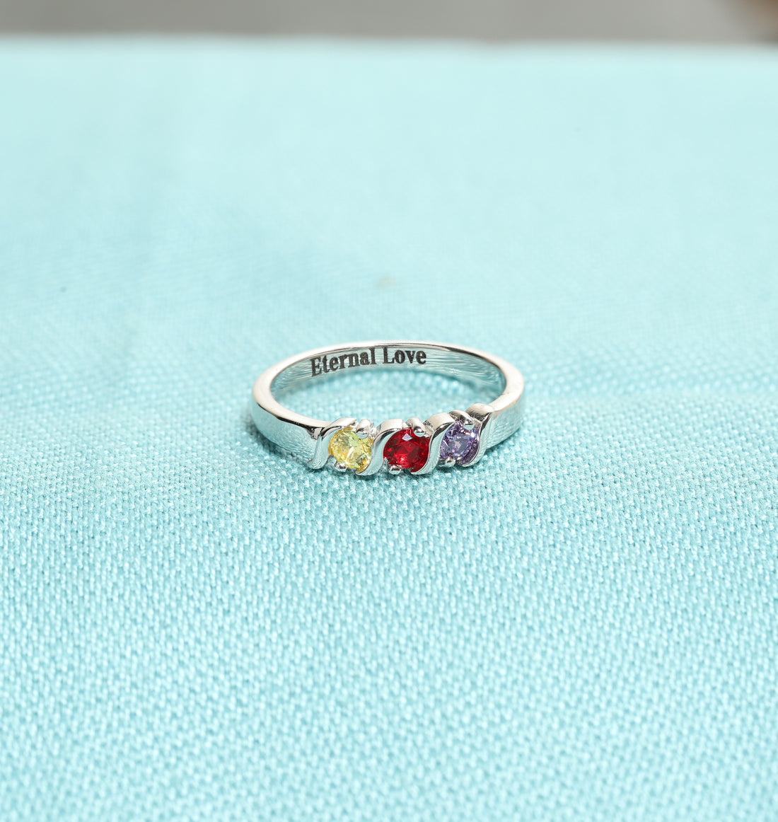 personalized birthstone ring for women - berradas jewelry