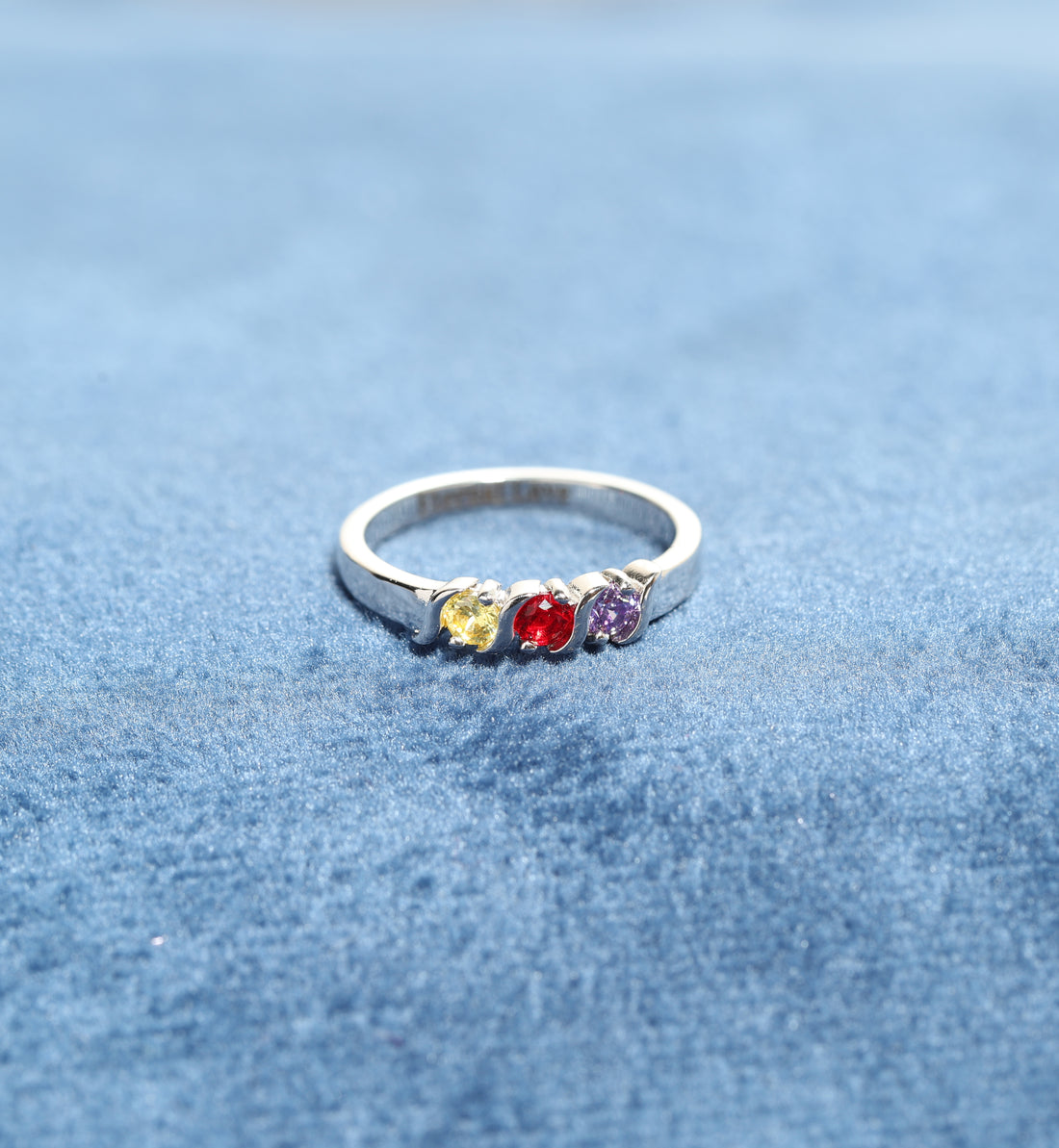 personalized birthstone ring for women - berradas jewelry