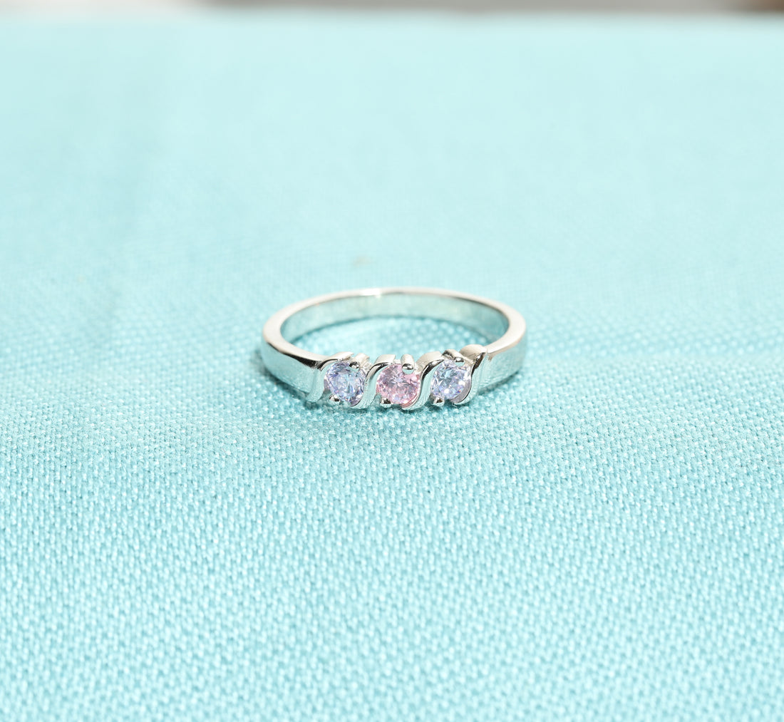 personalized birthstone ring for women - berradas jewelry