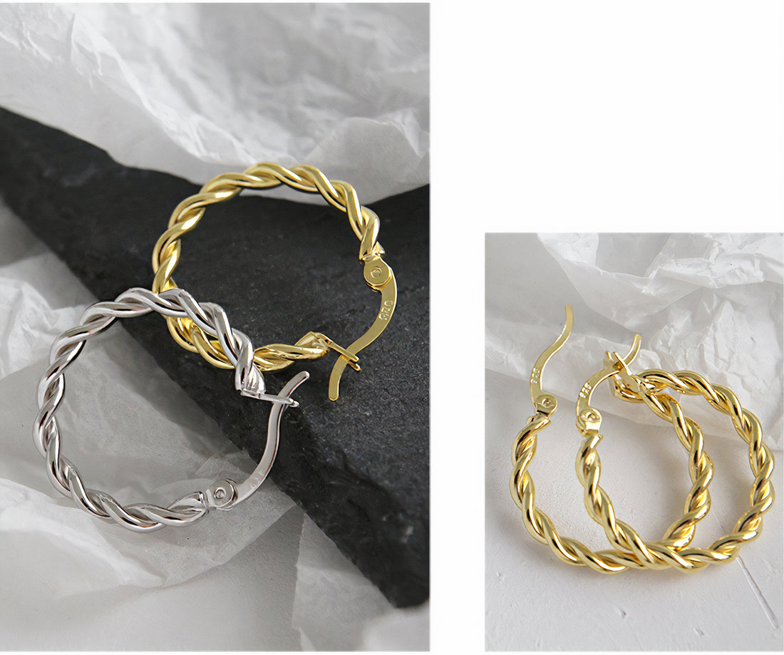 Thin Twisted Hoops